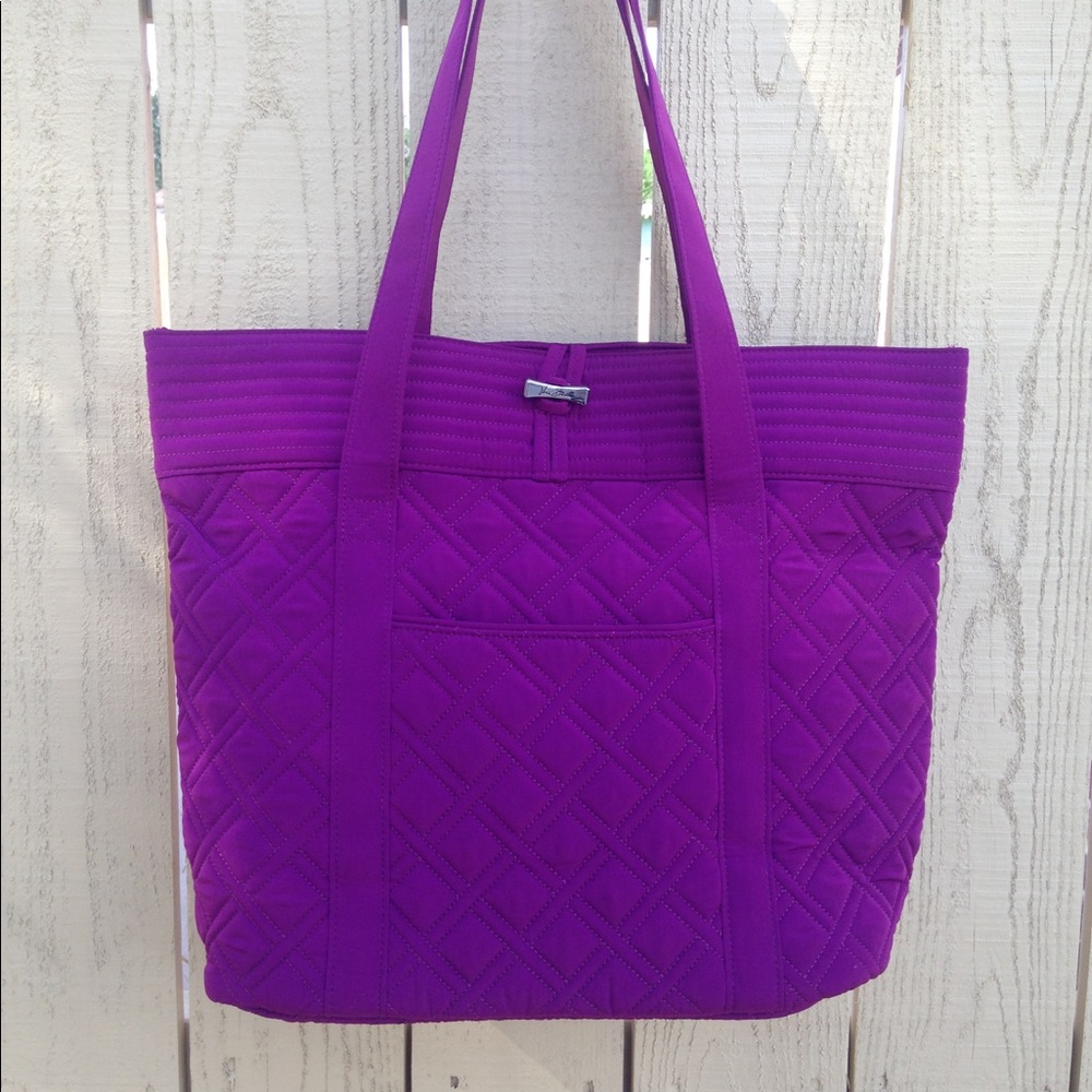 VB NWT Tote in Plum color